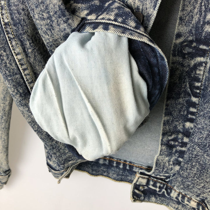 Levi's Chemical Wash Denim Jacket (Men's XXL equivalent) cotton blue type Vintage Second Hand