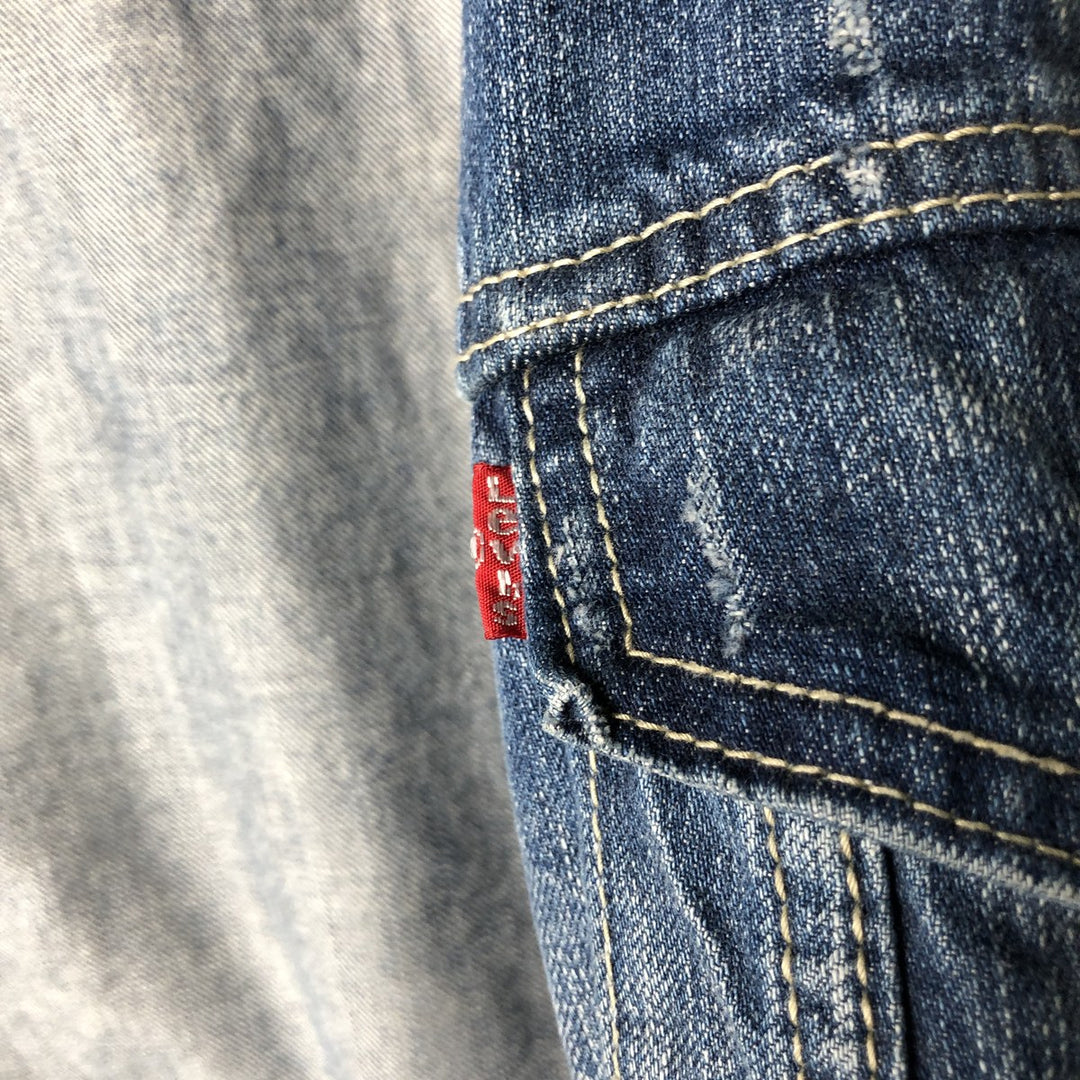 Levi's 70589 Denim Jacket (Men's XXL equivalent) cotton blue type Vintage Second Hand