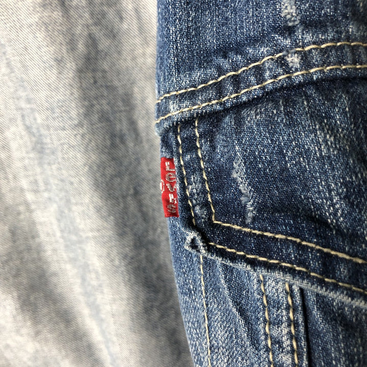 Levi's 70589 Denim Jacket (Men's XXL equivalent) cotton blue type Vintage Second Hand