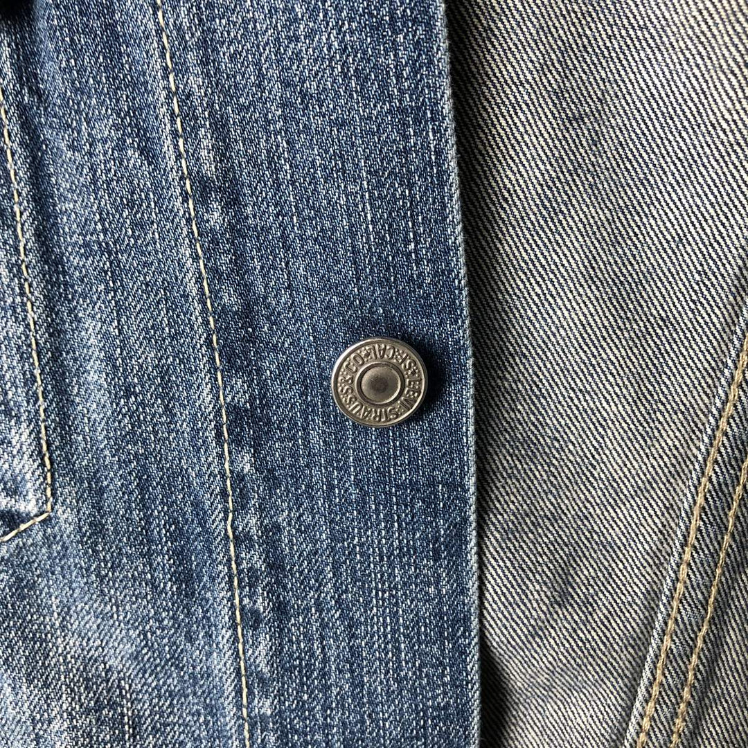 Levi's 70589 Denim Jacket (Men's XXL equivalent) cotton blue type Vintage Second Hand