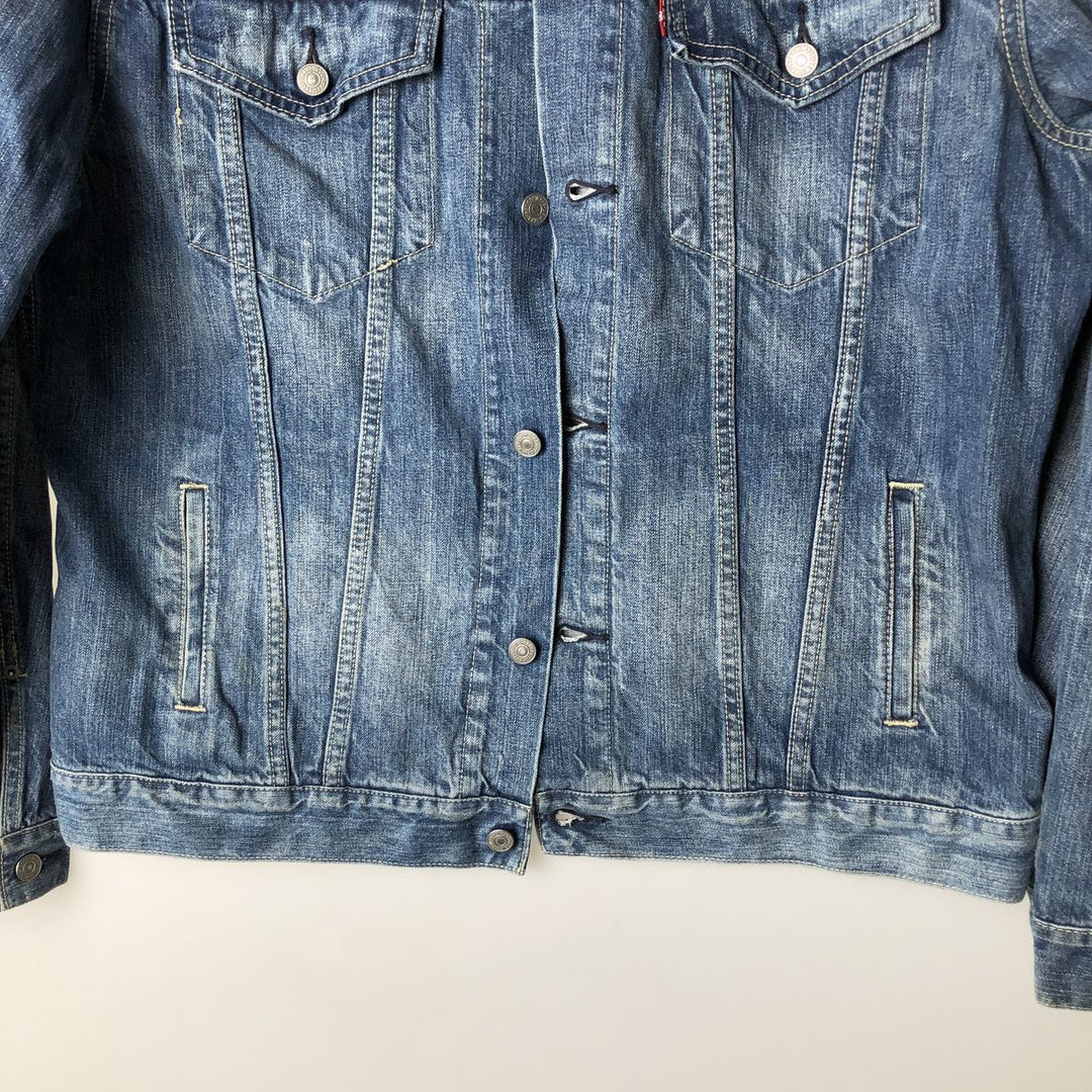 Levi's 70589 Denim Jacket (Men's XXL equivalent) cotton blue type Vintage Second Hand