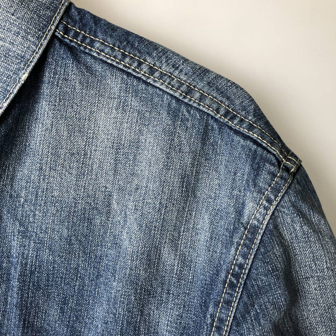 Levi's 70589 Denim Jacket (Men's XXL equivalent) cotton blue type Vintage Second Hand