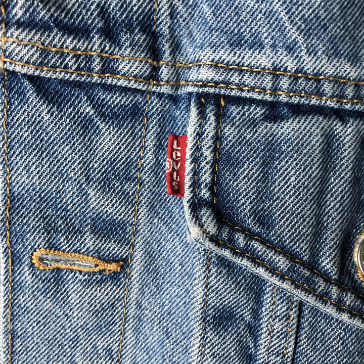 Levi's denim jacket, denim jacket, men's size XL cotton blue type Vintage Second Hand