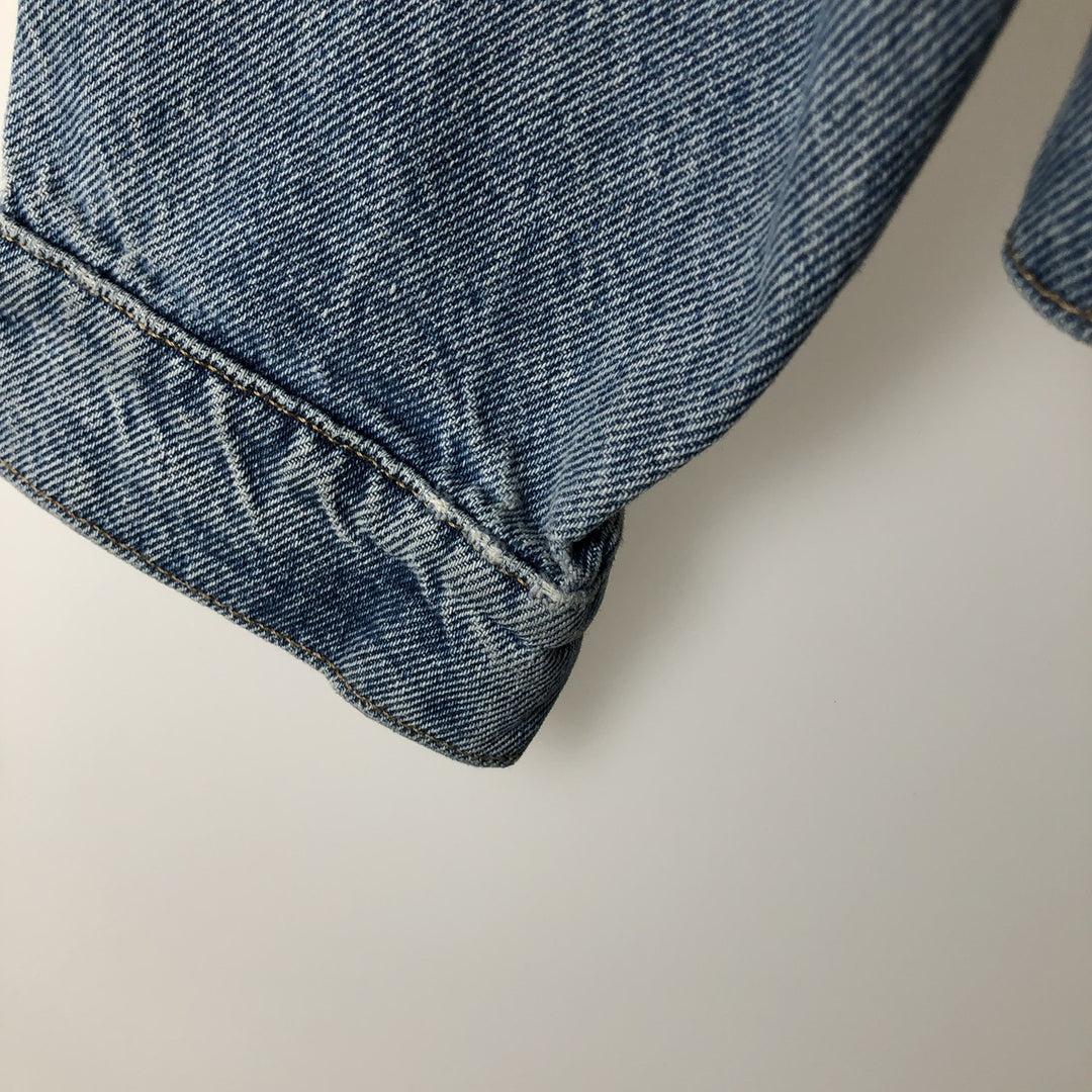 Levi's denim jacket, denim jacket, men's size XL cotton blue type Vintage Second Hand
