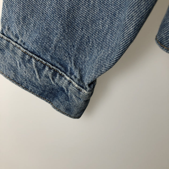 Levi's denim jacket, denim jacket, men's size XL cotton blue type Vintage Second Hand