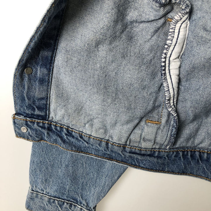 Levi's denim jacket, denim jacket, men's size XL cotton blue type Vintage Second Hand