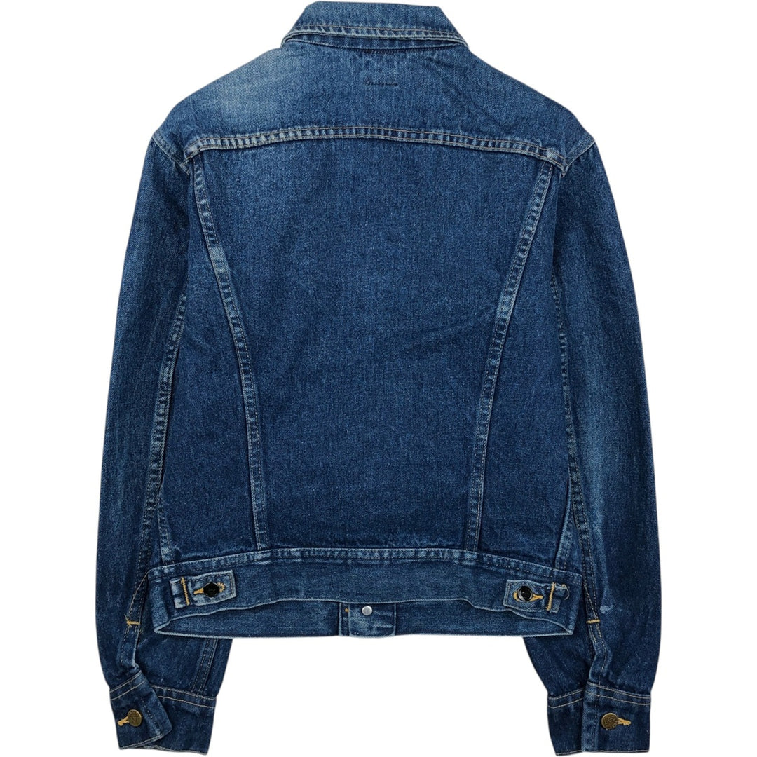 70s-80'S Lee Denim Jacket, Made in USA, Men's Size S (approx.), Vintage cotton blue type Vintage Second Hand