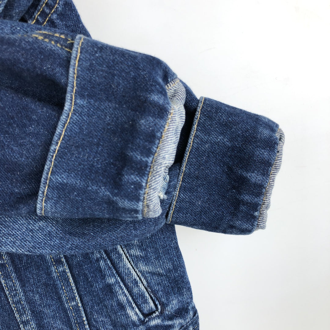 70s-80'S Lee Denim Jacket, Made in USA, Men's Size S (approx.), Vintage cotton blue type Vintage Second Hand