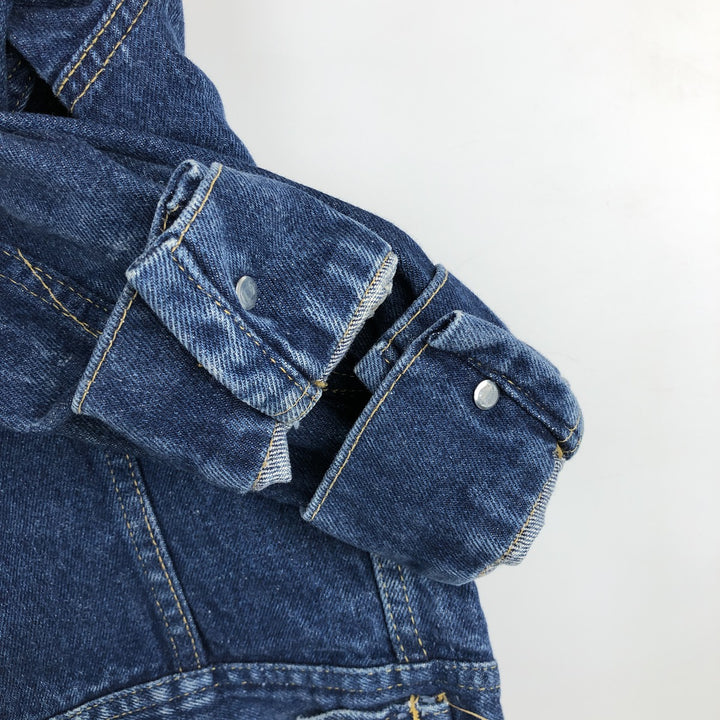 70s-80'S Lee Denim Jacket, Made in USA, Men's Size S (approx.), Vintage cotton blue type Vintage Second Hand