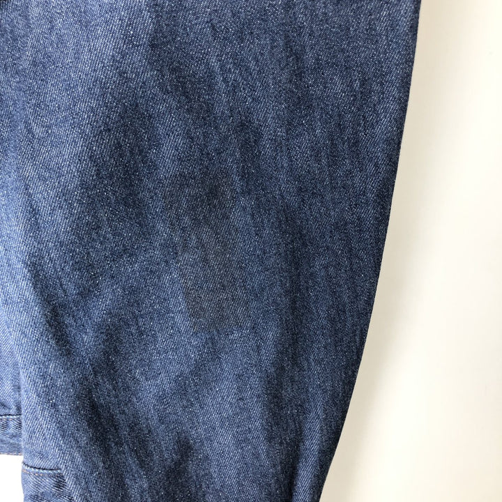 2000'S Carhartt FR Series Denim Jacket (Men's Size L) cotton blue type Vintage Second Hand
