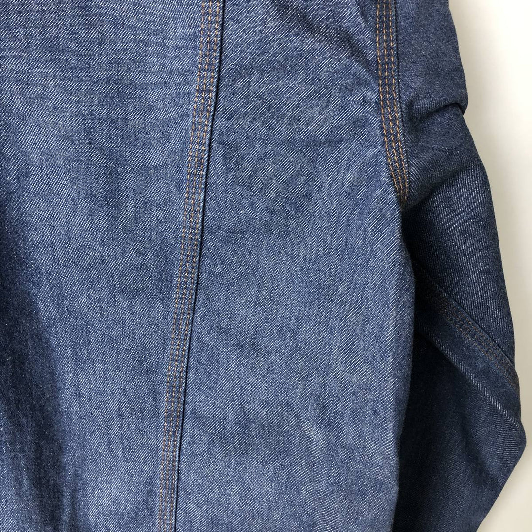 2000'S Carhartt FR Series Denim Jacket (Men's Size L) cotton blue type Vintage Second Hand