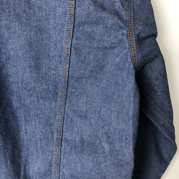 2000'S Carhartt FR Series Denim Jacket (Men's Size L) cotton blue type Vintage Second Hand