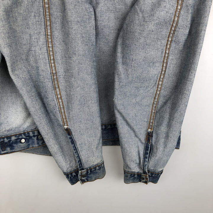 Levi's 71506-0216 Patch Custom Denim Jacket, Made in USA, Men's Size M (Equivalent), Vintage cotton blue type Vintage Second Hand