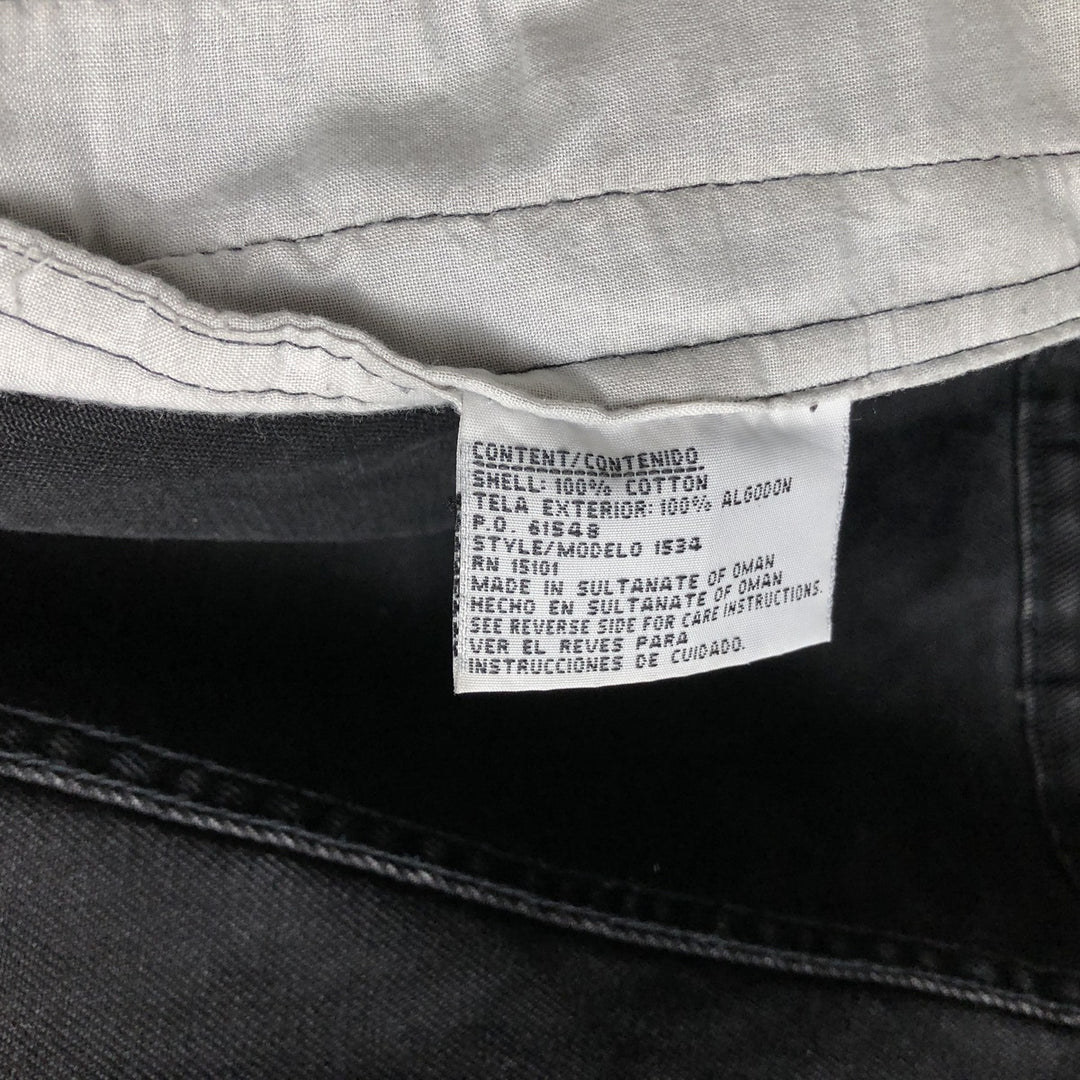 90'S Wrangler HERO Black Denim Jacket, Men's XL (approx.), Vintage cotton black type Vintage Second Hand