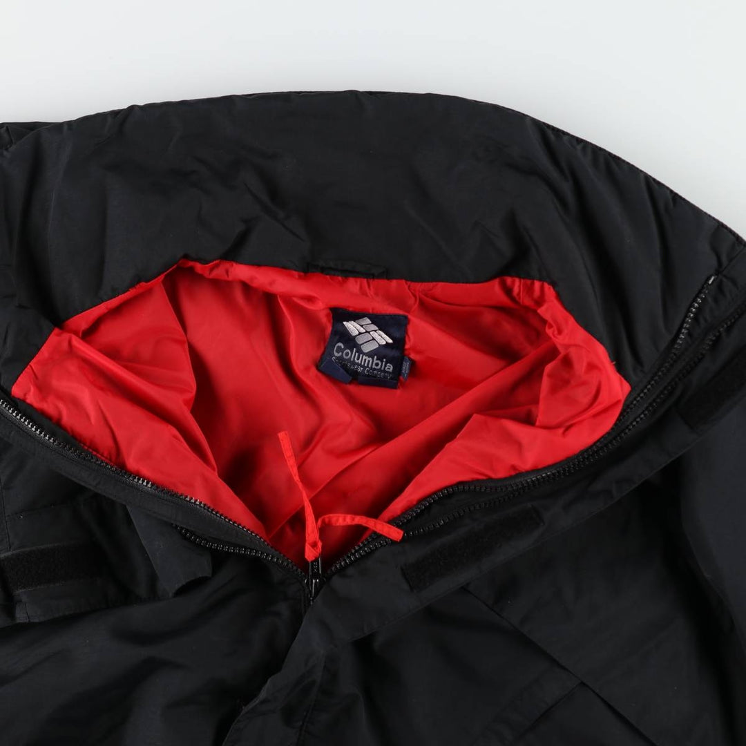 Vintage 1980'S Columbia Whirlibird Mountain Jacket, Navy Blue, Tag, Shell Jacket, Men's Size L Nylon black type Vintage Second Hand