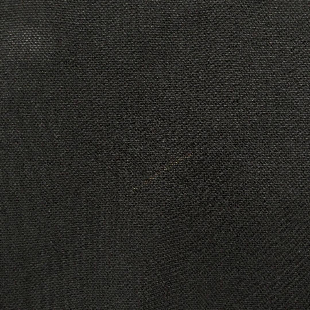 Carhartt Double D Tong Advertising Long-Sleeve Duck Work Shirt, Men's Size L (approx.) cotton black type Vintage Second Hand