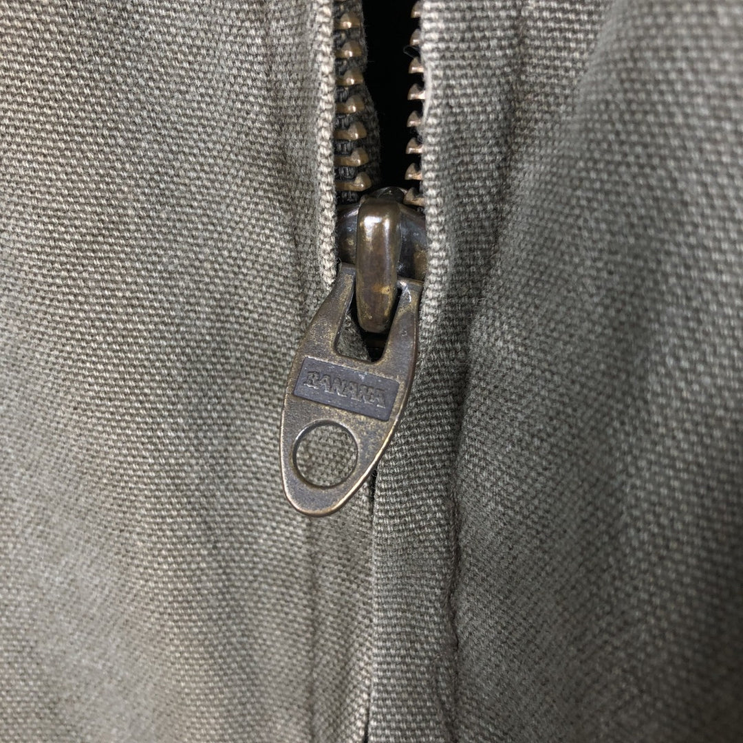 80s-90'S Banana Republic Travel Duck Cotton Blouson, Men's Size S (approx.), Vintage cotton Khaki type Vintage Second Hand
