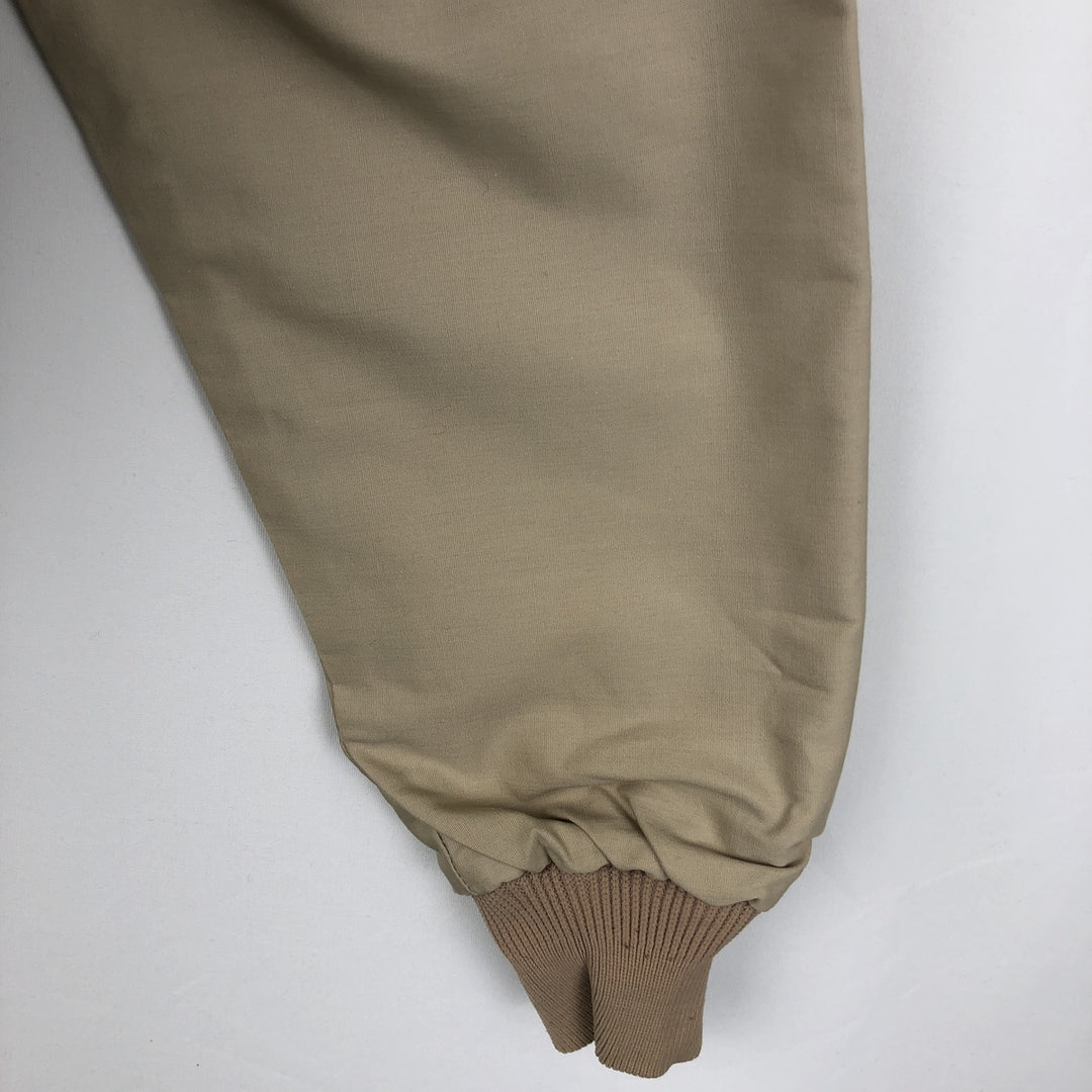 70s-80'S CLASS-5 Reversible Warm-Up Pullover Anorak Parka, Made in USA, Men's XL Equivalent, Vintage unclear Beige type Vintage Second Hand