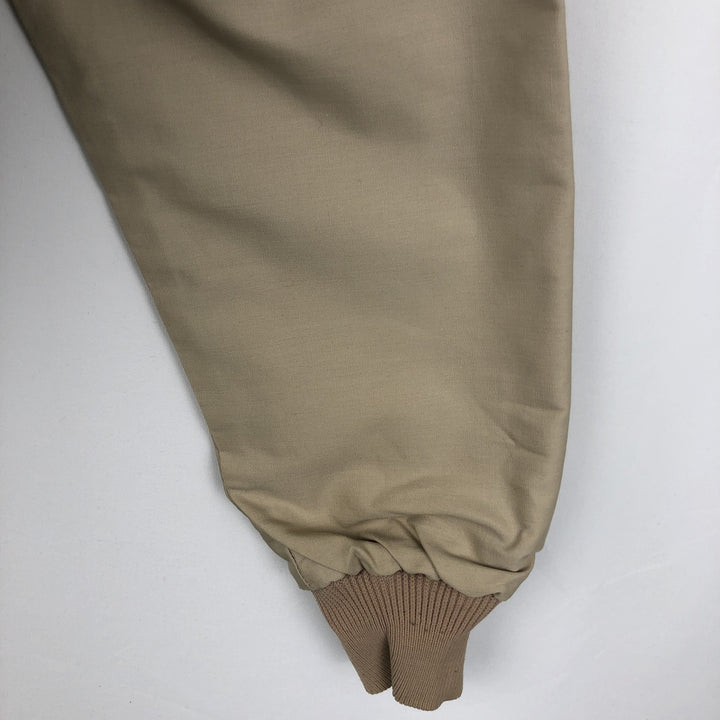 70s-80'S CLASS-5 Reversible Warm-Up Pullover Anorak Parka, Made in USA, Men's XL Equivalent, Vintage unclear Beige type Vintage Second Hand