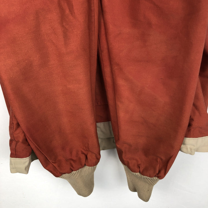 70s-80'S CLASS-5 Reversible Warm-Up Pullover Anorak Parka, Made in USA, Men's XL Equivalent, Vintage unclear Beige type Vintage Second Hand