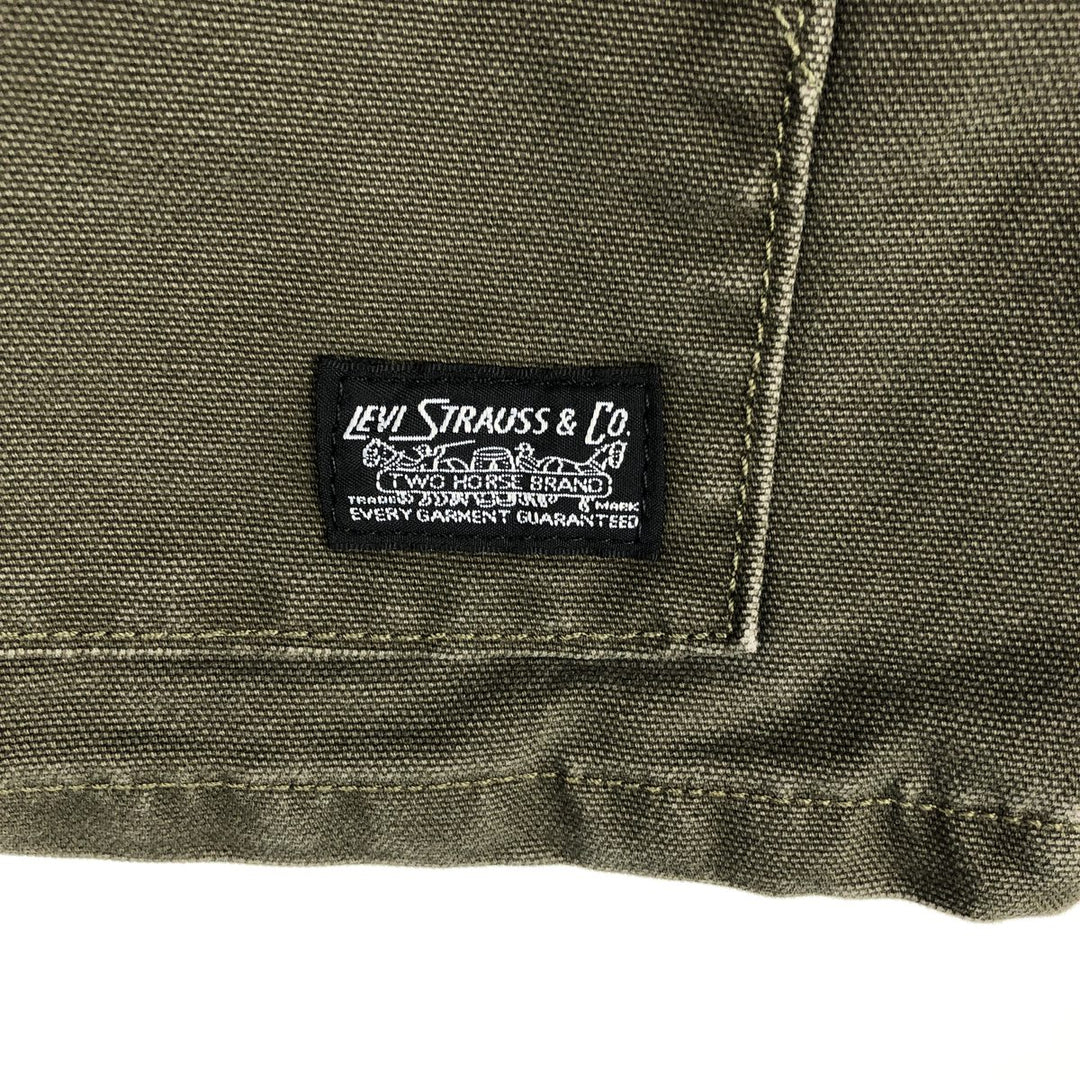 Levi's Duck Cotton Jacket, Men's Size L (approx.) cotton Khaki type Vintage Second Hand