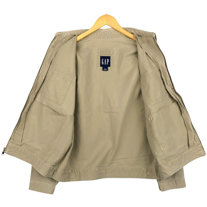 2000'S GAP zip-up jacket, men's size L (approx.) unclear Beige type Vintage Second Hand