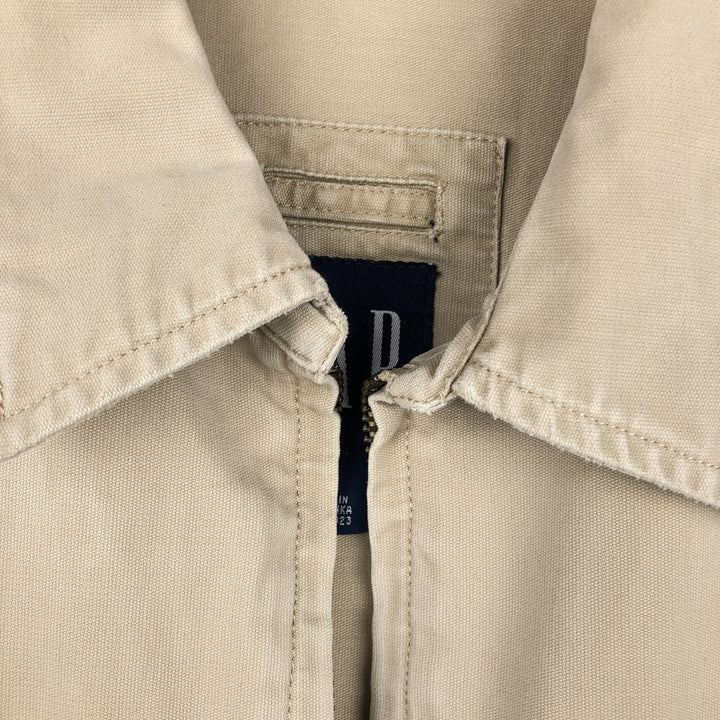 2000'S GAP zip-up jacket, men's size L (approx.) unclear Beige type Vintage Second Hand