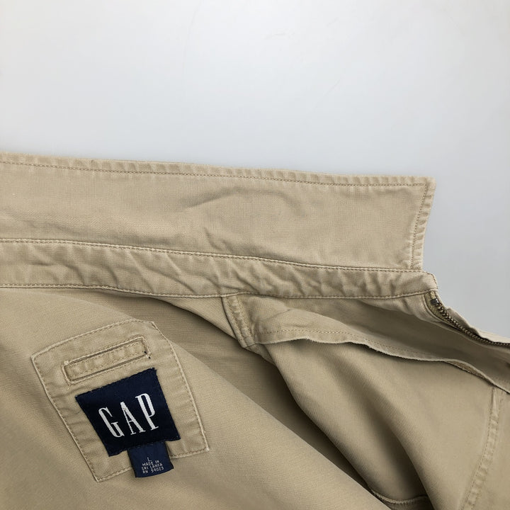 2000'S GAP zip-up jacket, men's size L (approx.) unclear Beige type Vintage Second Hand