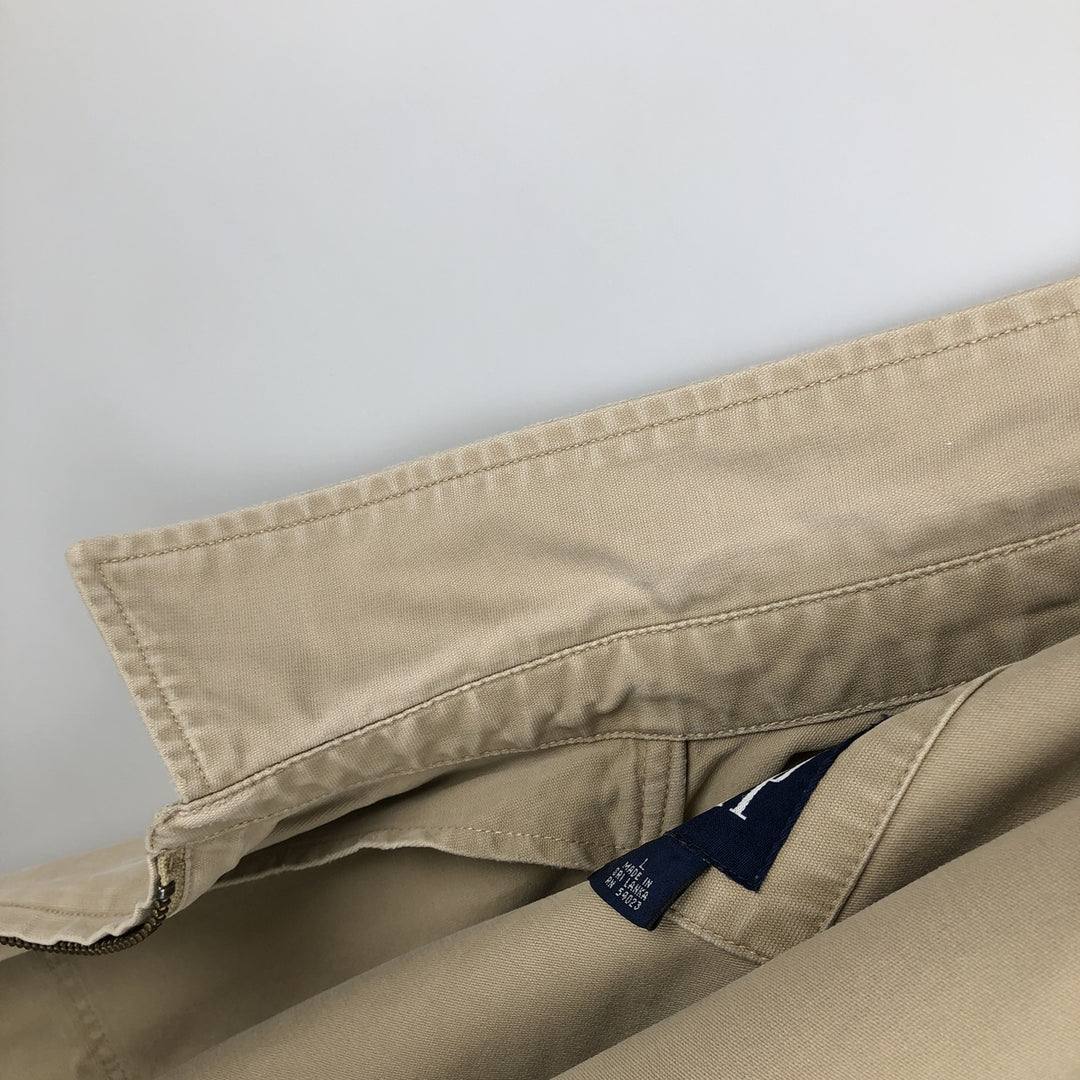 2000'S GAP zip-up jacket, men's size L (approx.) unclear Beige type Vintage Second Hand