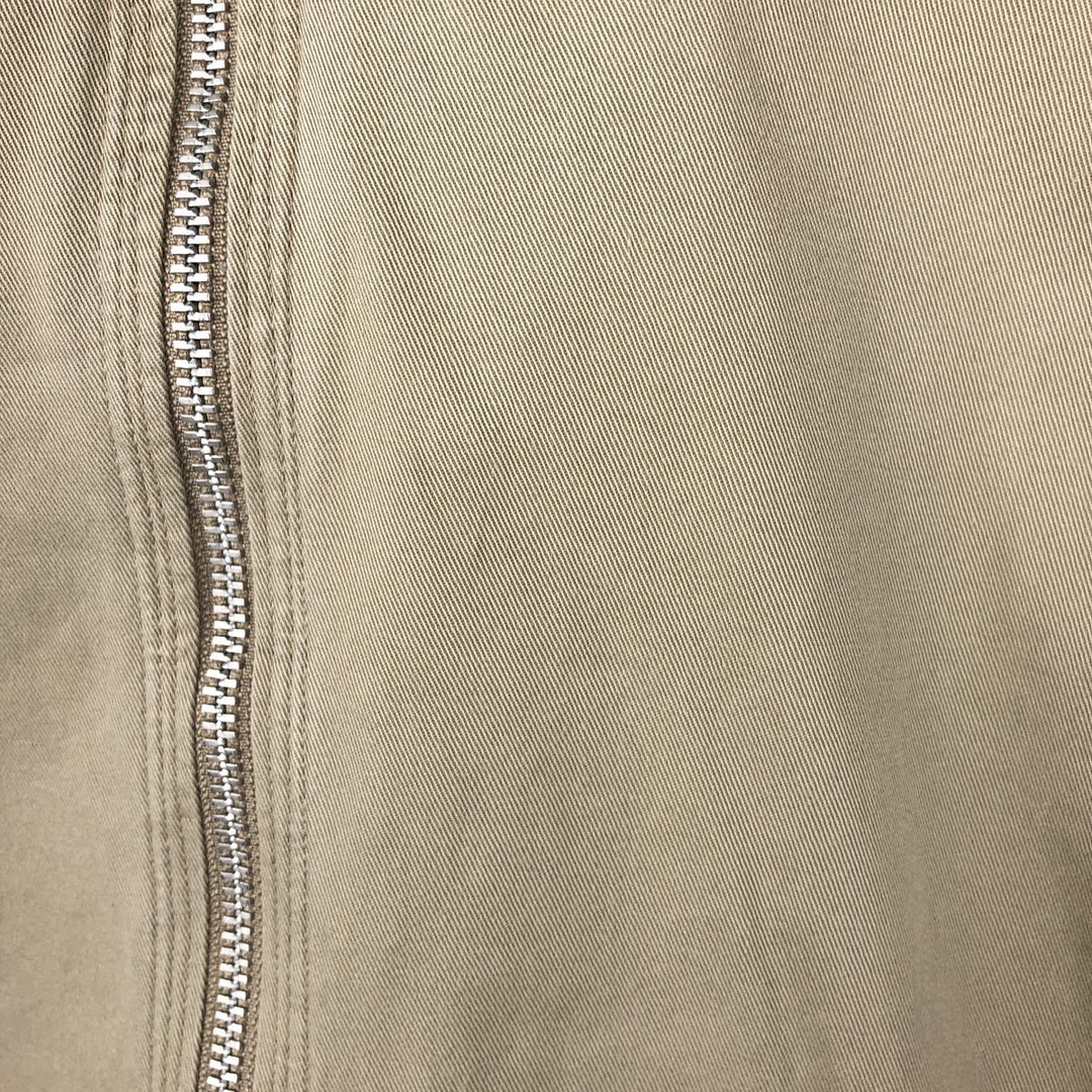 90'S Nike Cotton Pullover Anorak Hoodie, Men's Size XL (Equivalent), Vintage cotton Beige type Vintage Second Hand
