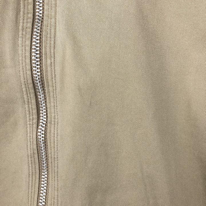 90'S Nike Cotton Pullover Anorak Hoodie, Men's Size XL (Equivalent), Vintage cotton Beige type Vintage Second Hand