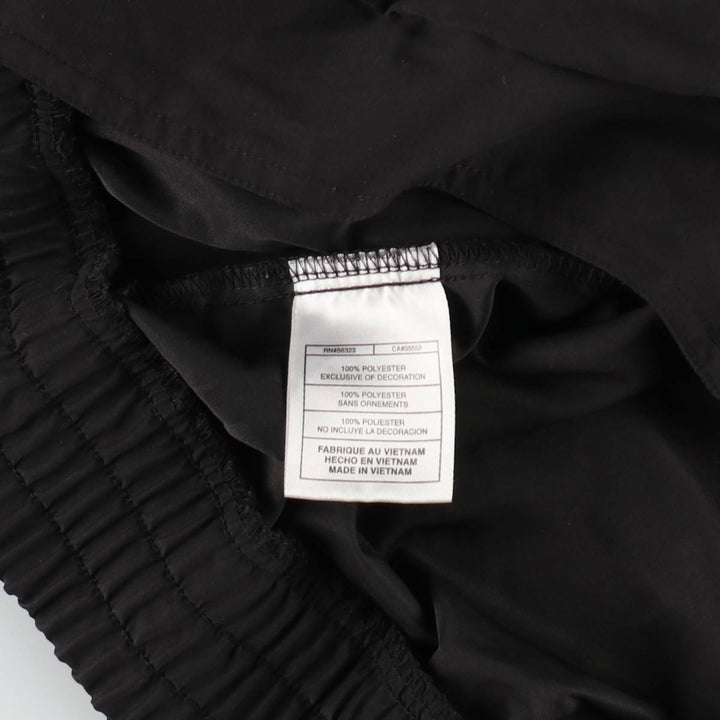 Nike Golf V-neck warm-up pullover, men's size L polyester black type Vintage Second Hand
