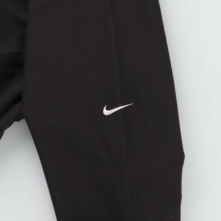 Nike Golf V-neck warm-up pullover, men's size L polyester black type Vintage Second Hand