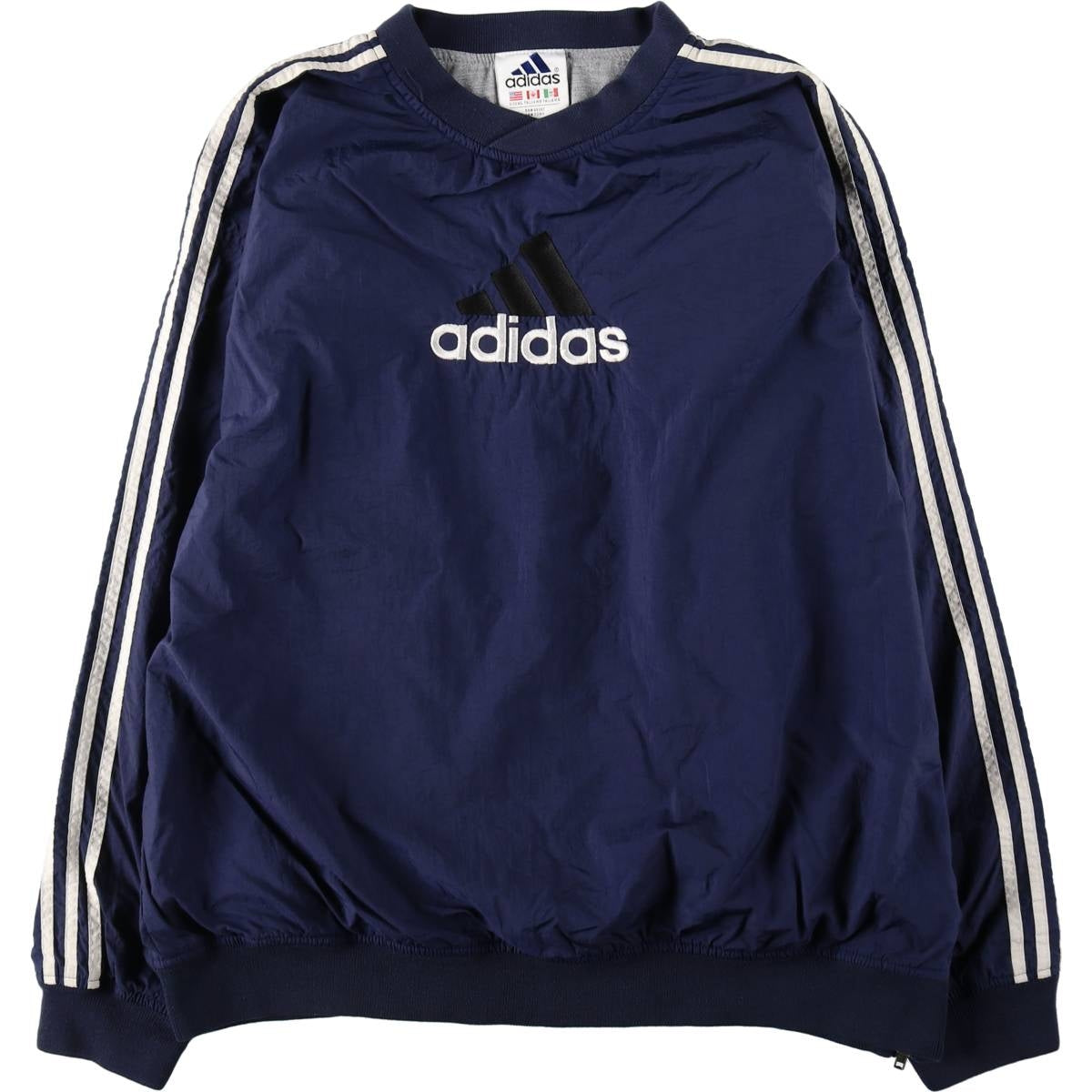90~00年代 アディダス adidas ナイロンプルオーバー メンズXL相当