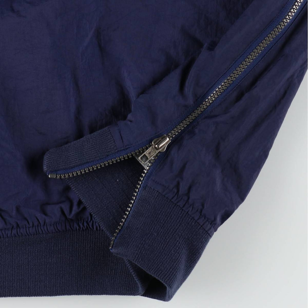 90s-00'S Adidas nylon pullover, men's size XL (approx.) Nylon navy blue type Vintage Second Hand
