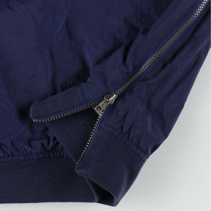 90s-00'S Adidas nylon pullover, men's size XL (approx.) Nylon navy blue type Vintage Second Hand
