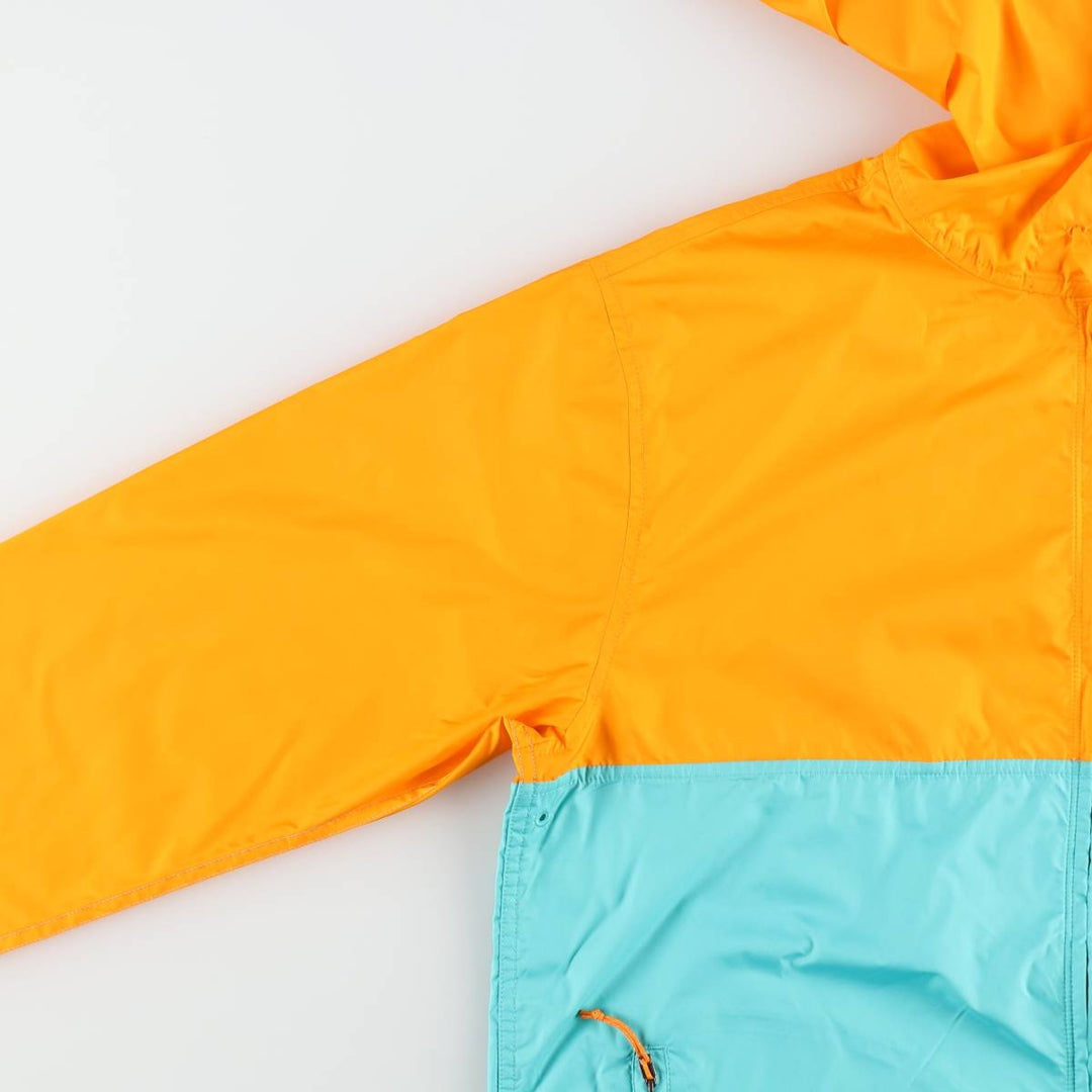 Patagonia Light & Variable Hoodie 27236SP16 Two-tone Hooded Windbreaker Men's Size M (approx.) polyester turquoise blue Vintage Second Hand