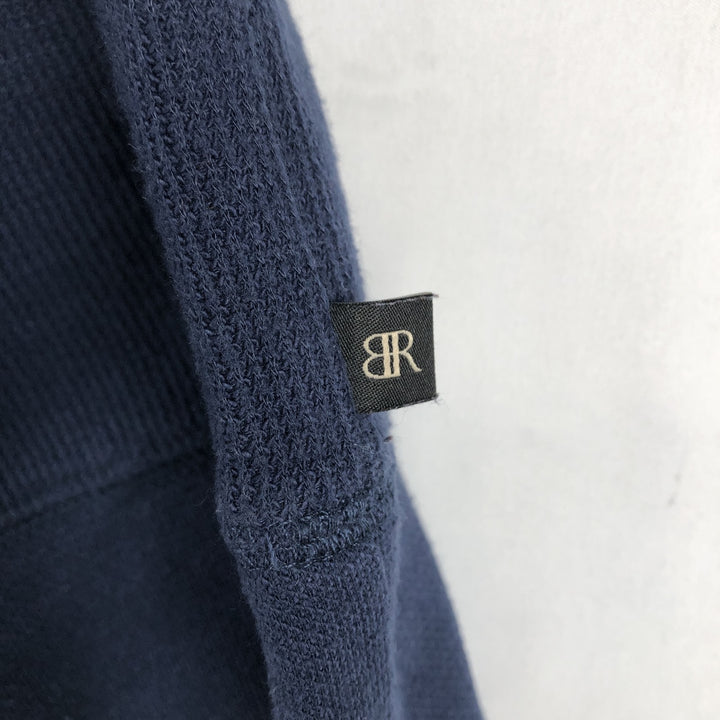Banana Republic Thermal Long T-Shirt, Men's Size M cotton navy blue type Vintage Second Hand