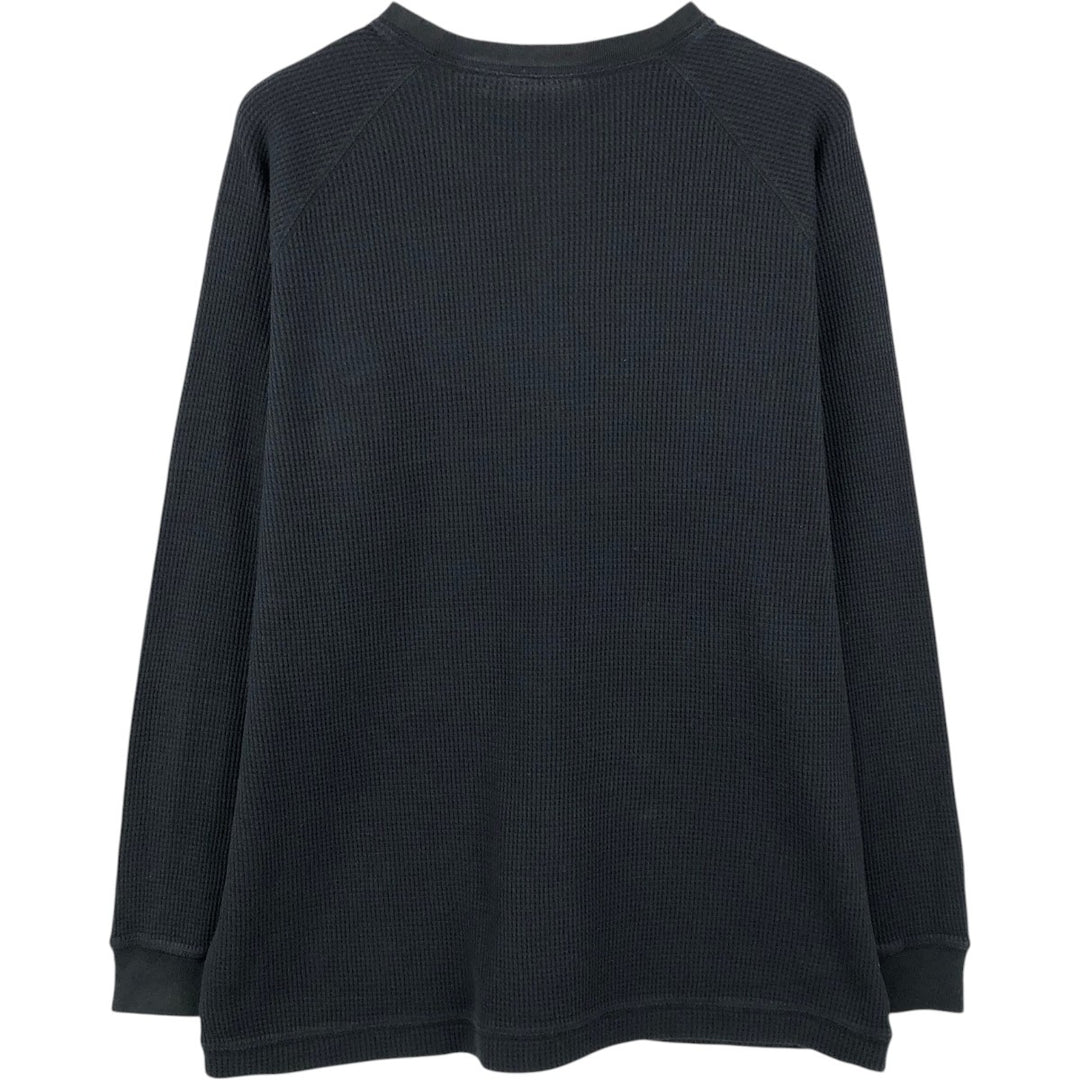 Columbia OMNI-WICK Thermal Long-Sleeve T-Shirt, Men's Size XL (approx.) cotton black type Vintage Second Hand