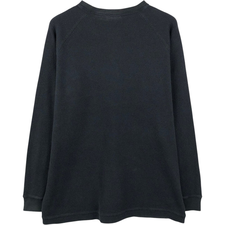 Columbia OMNI-WICK Thermal Long-Sleeve T-Shirt, Men's Size XL (approx.) cotton black type Vintage Second Hand