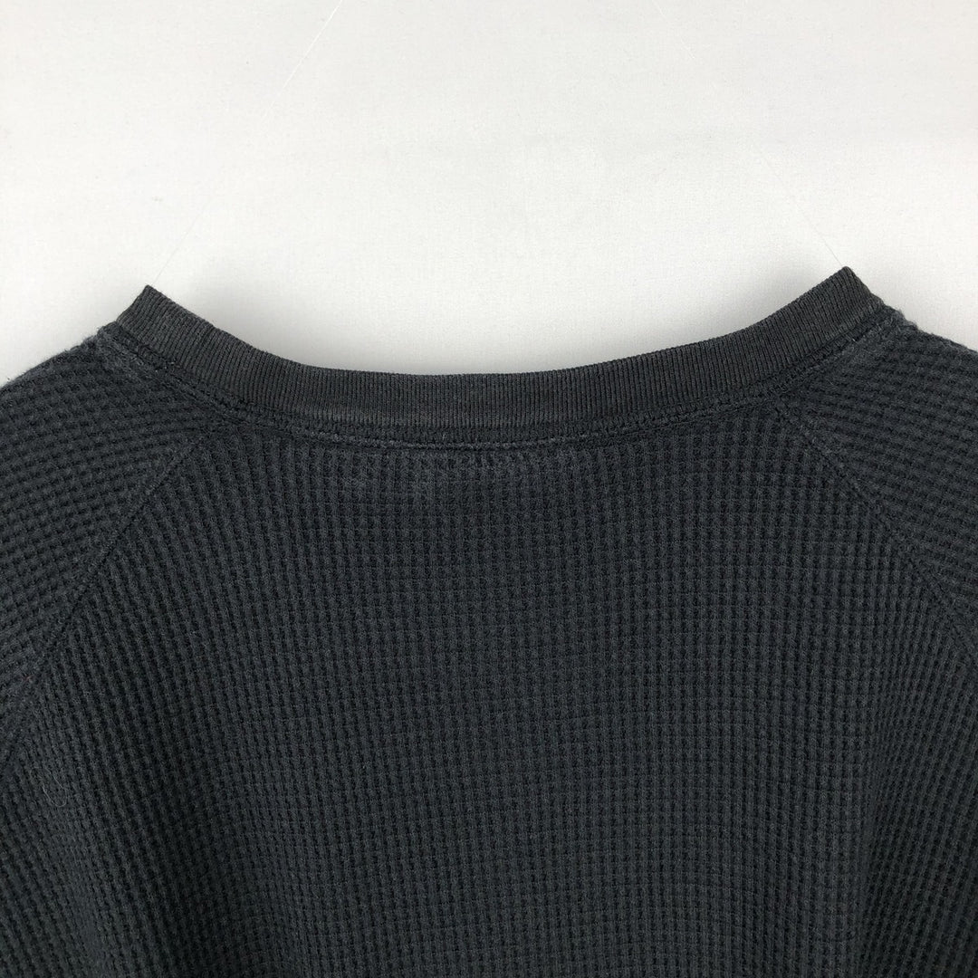 Columbia OMNI-WICK Thermal Long-Sleeve T-Shirt, Men's Size XL (approx.) cotton black type Vintage Second Hand