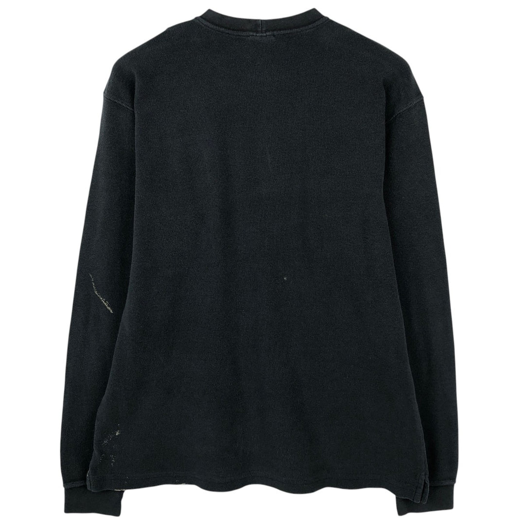 Carhartt Thermal Long T-Shirt, Men's Size Medium cotton black type Vintage Second Hand