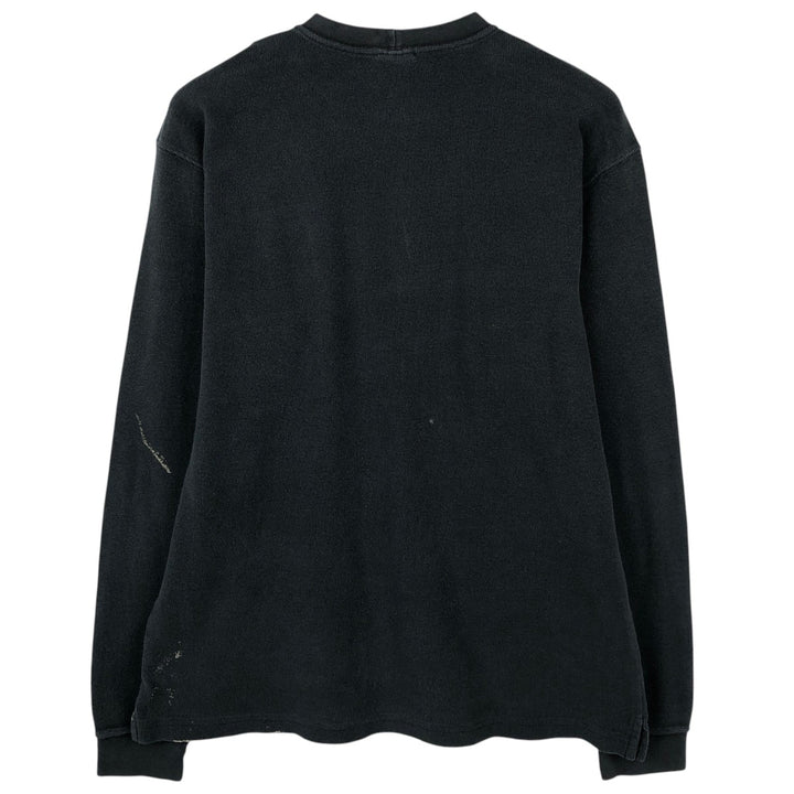 Carhartt Thermal Long T-Shirt, Men's Size Medium cotton black type Vintage Second Hand