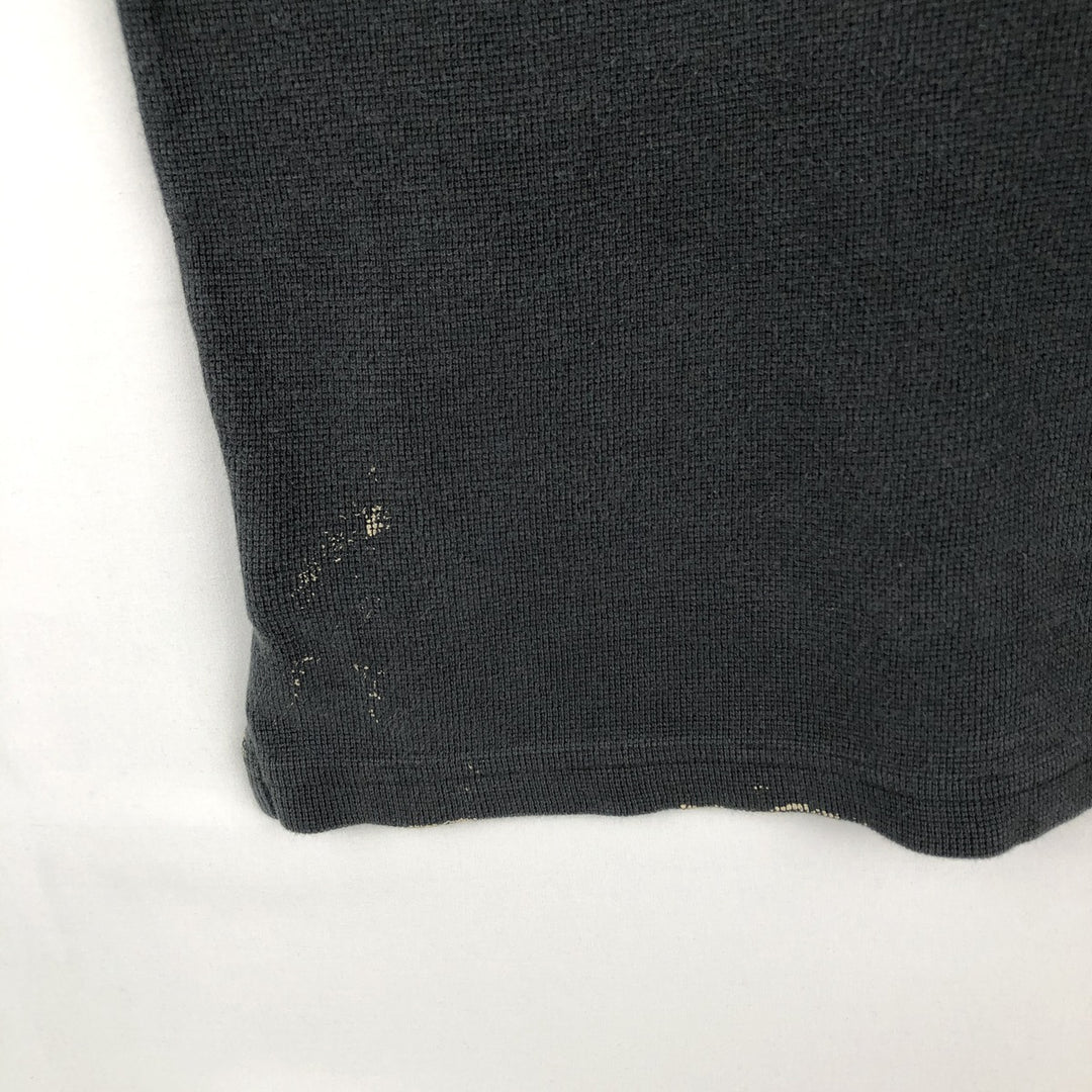 Carhartt Thermal Long T-Shirt, Men's Size Medium cotton black type Vintage Second Hand