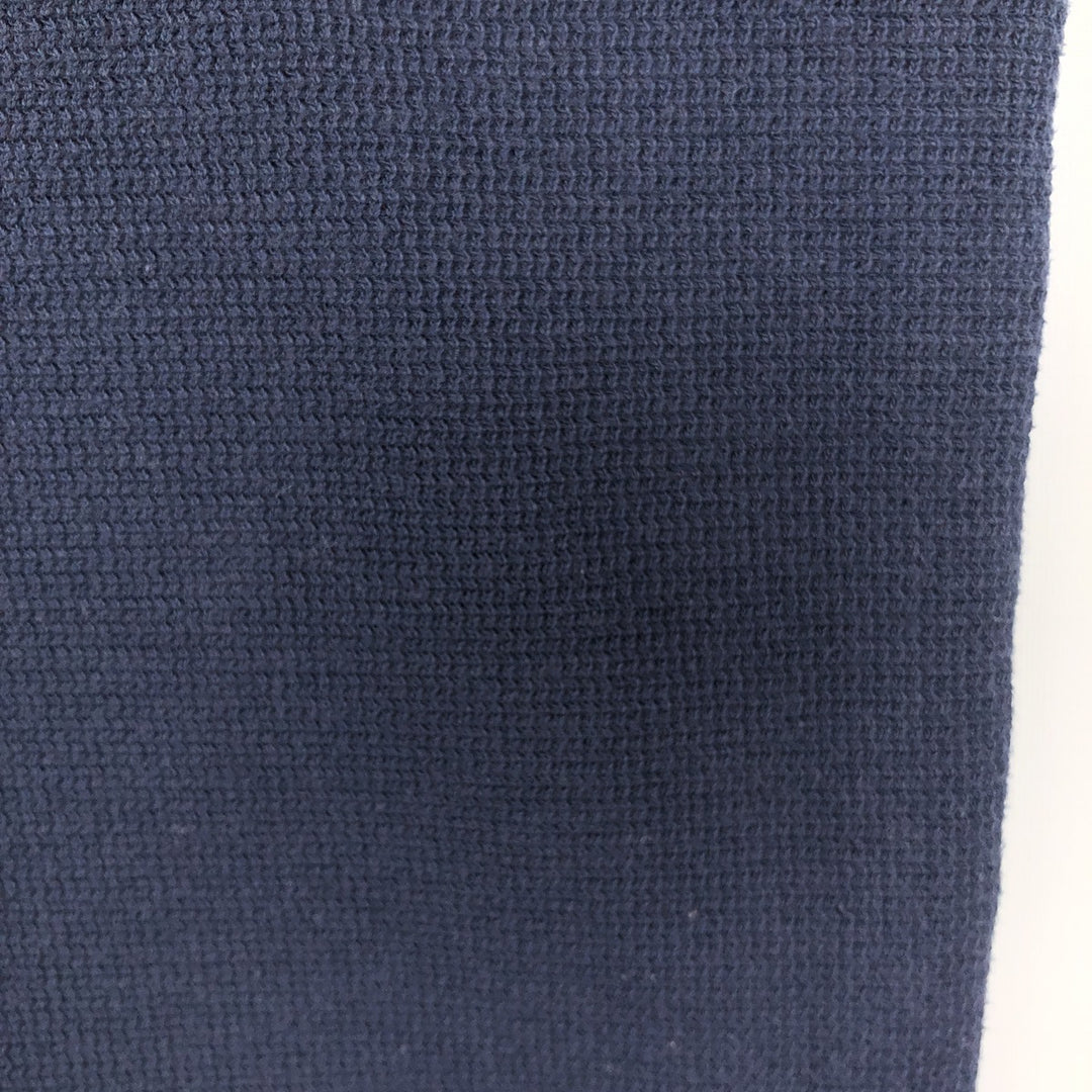 2000'S Banana Republic Thermal Long T-Shirt, Men's Size L cotton navy blue type Vintage Second Hand
