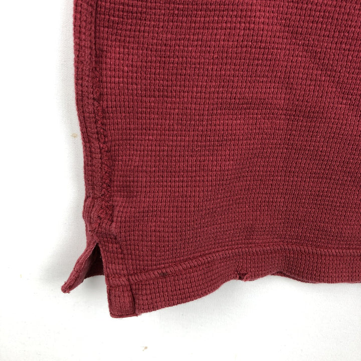 Carhartt Relaxed Fit Thermal Long T-Shirt, Men's Size L cotton red type Vintage Second Hand