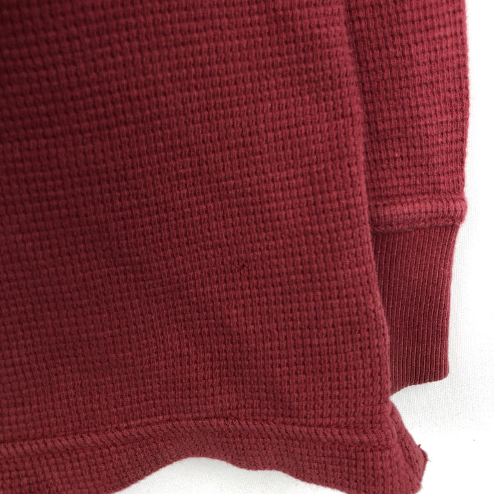 Carhartt Relaxed Fit Thermal Long T-Shirt, Men's Size L cotton red type Vintage Second Hand
