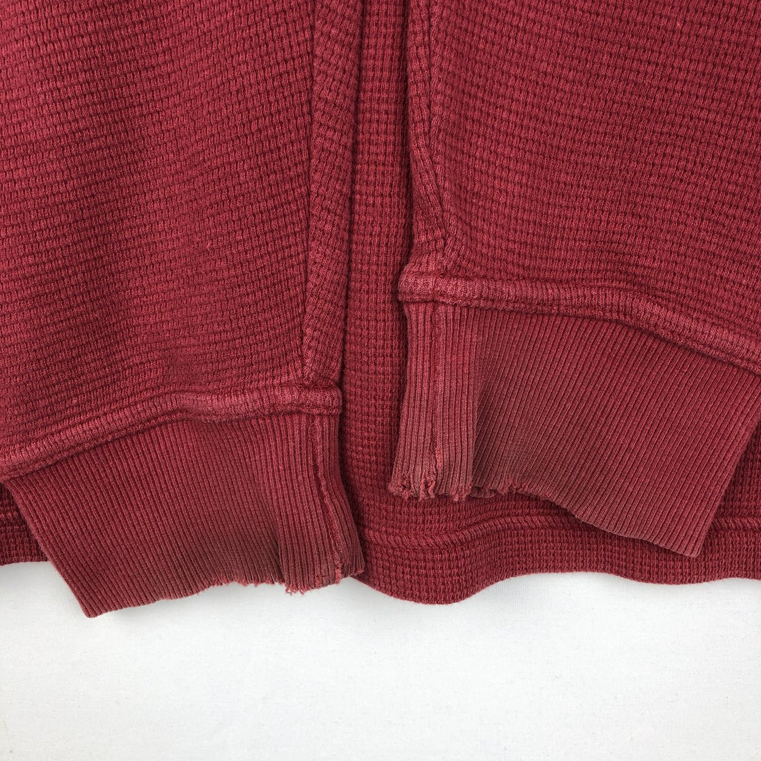 Carhartt Relaxed Fit Thermal Long T-Shirt, Men's Size L cotton red type Vintage Second Hand