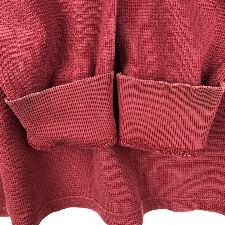 Carhartt Relaxed Fit Thermal Long T-Shirt, Men's Size L cotton red type Vintage Second Hand