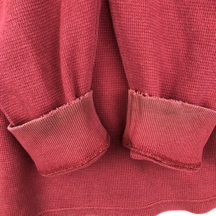Carhartt Relaxed Fit Thermal Long T-Shirt, Men's Size L cotton red type Vintage Second Hand